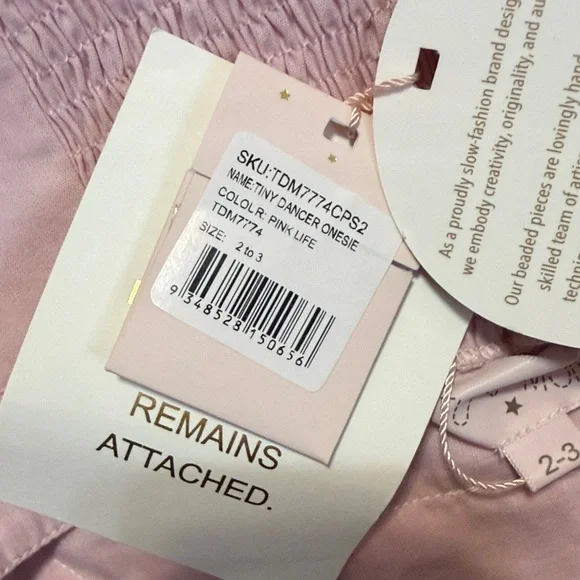 Tutu Du Monde Pink Tulle Romper - Picture 3 of 5